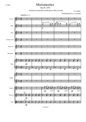 Lyadov/Leytush - 'Marionettes' – Score & Parts